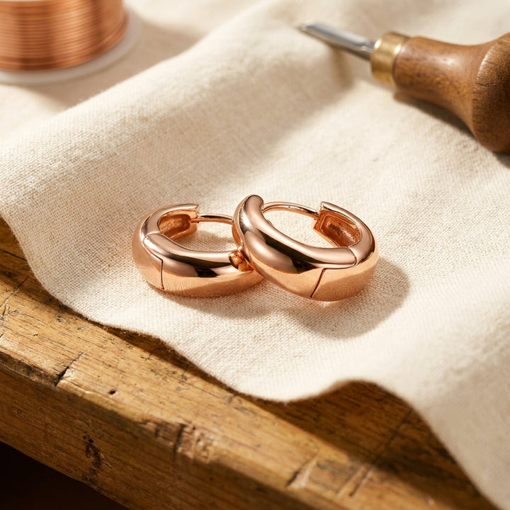 Aros de Cobre Lisos