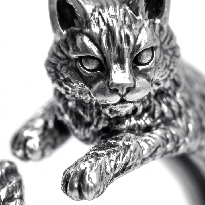 Detalle de la silueta del gato