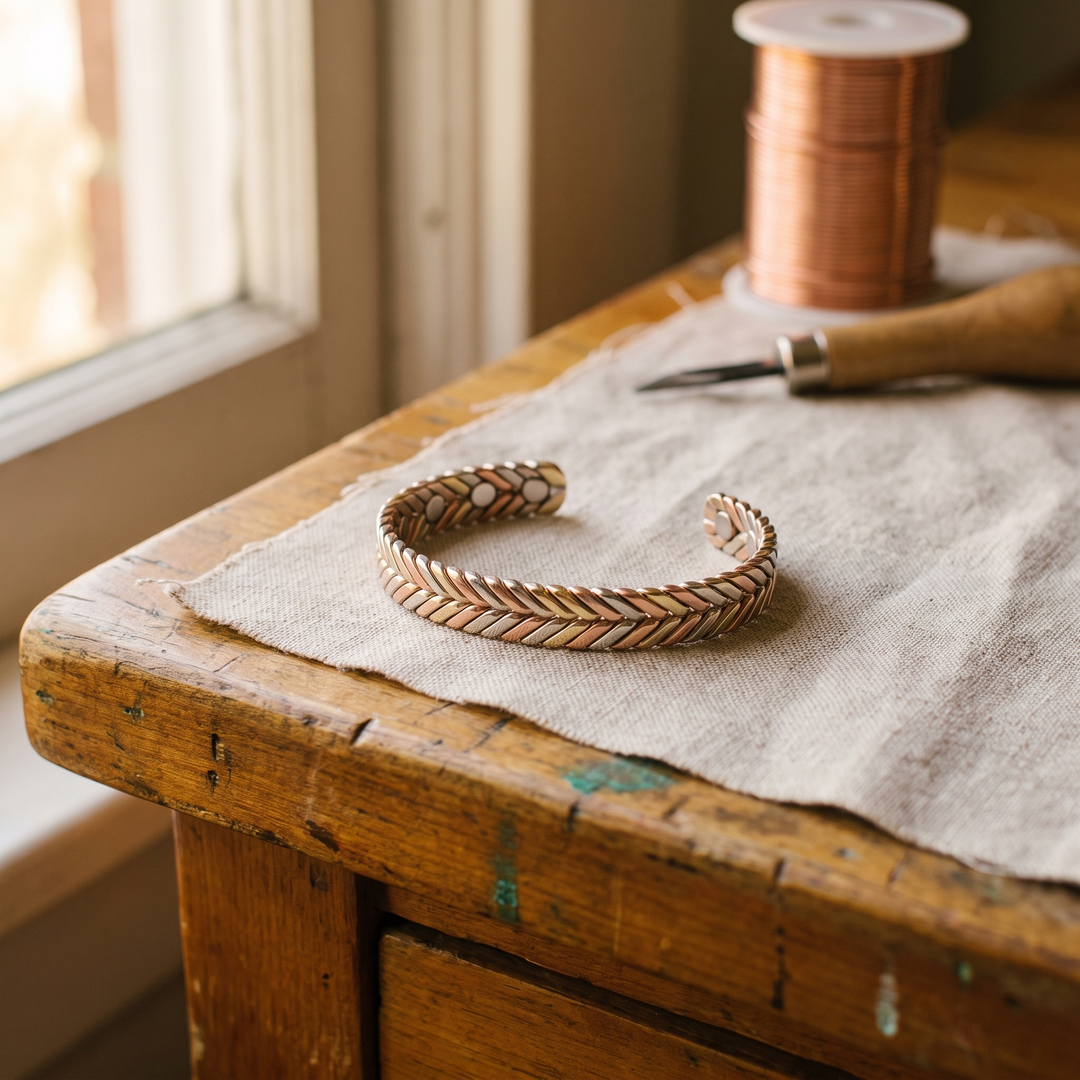 Pulsera de Cobre Bosquecillo