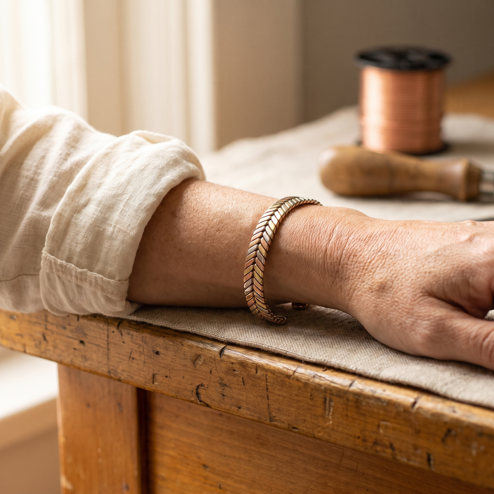 Pulsera de Cobre Bosquecillo