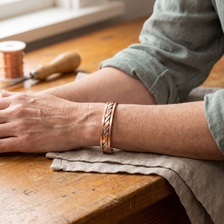 Pulsera de Cobre Capullo
