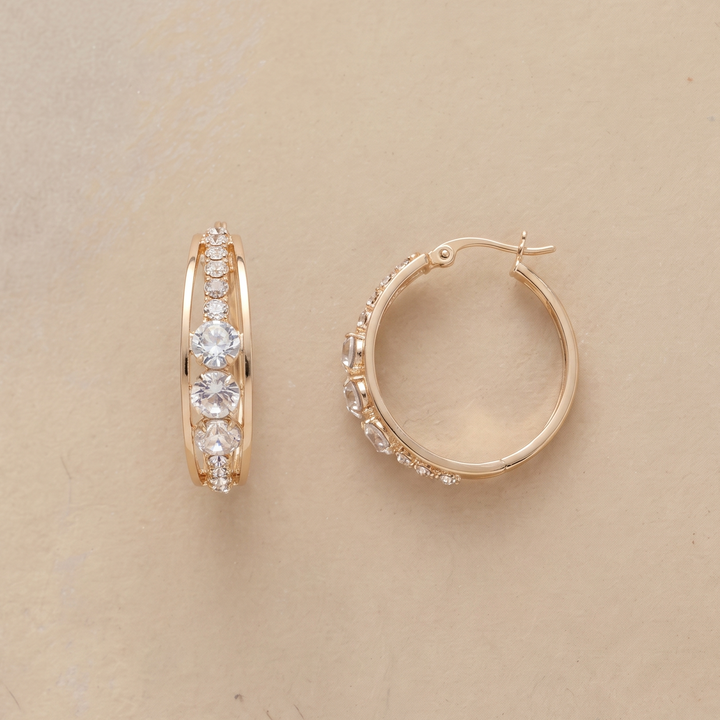 Aros Elegantes con Brillo