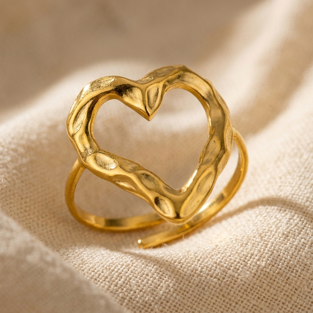 Anillo Corazón Abierto