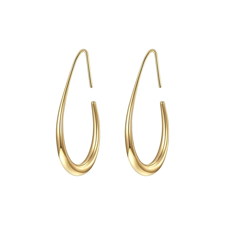 Aros Gota Fina Dorados