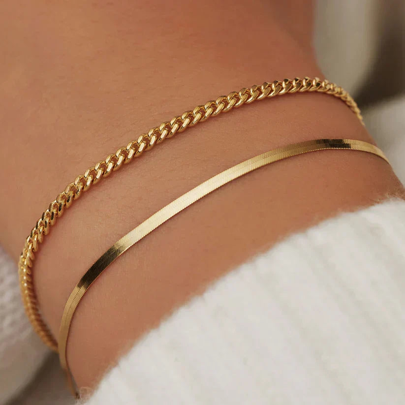 Pulsera Cadena Serpiente