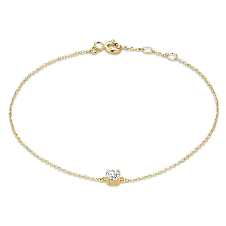 Pulsera Fina Solitario