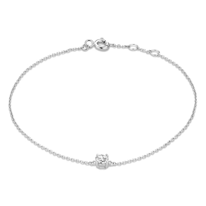 Pulsera Fina Solitario