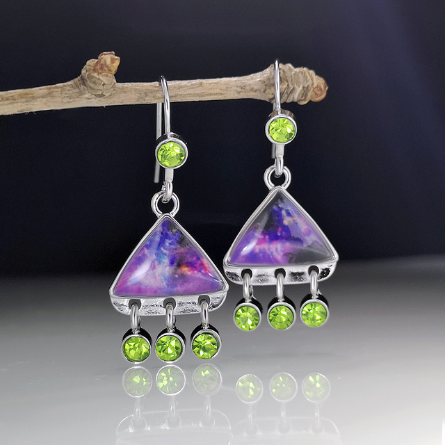 Pendientes Vintage Plateados