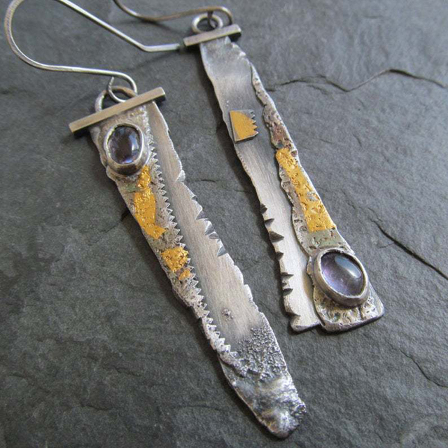Pendientes Vintage con Piedra