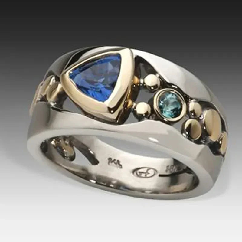 Anillo Antiguo Gema de Hielo