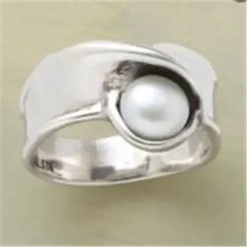 Anillo Perla Vintage