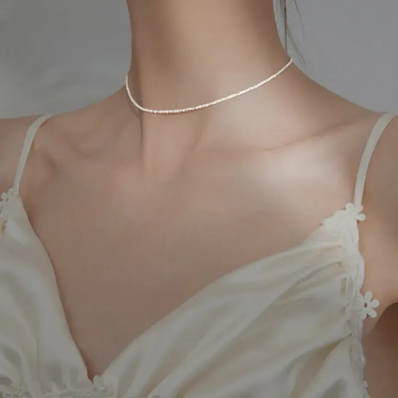 Collar Perlas Brillantes Finas