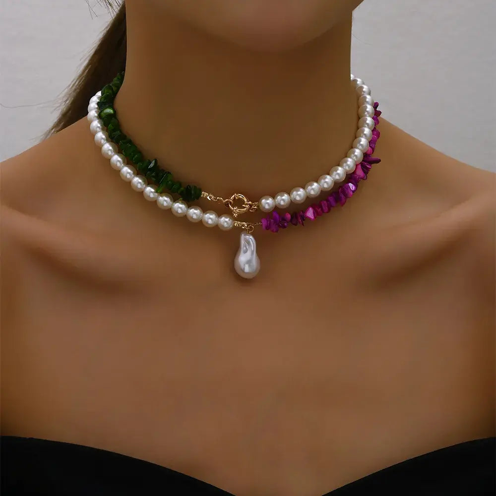 Collar Barroco de Colores