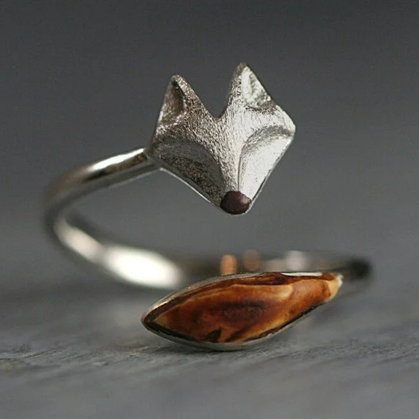 Anillo Vintage Zorro Abierto