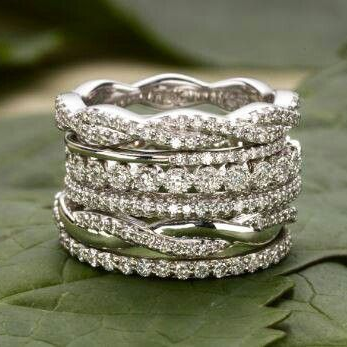 Anillo de Plata con Capas