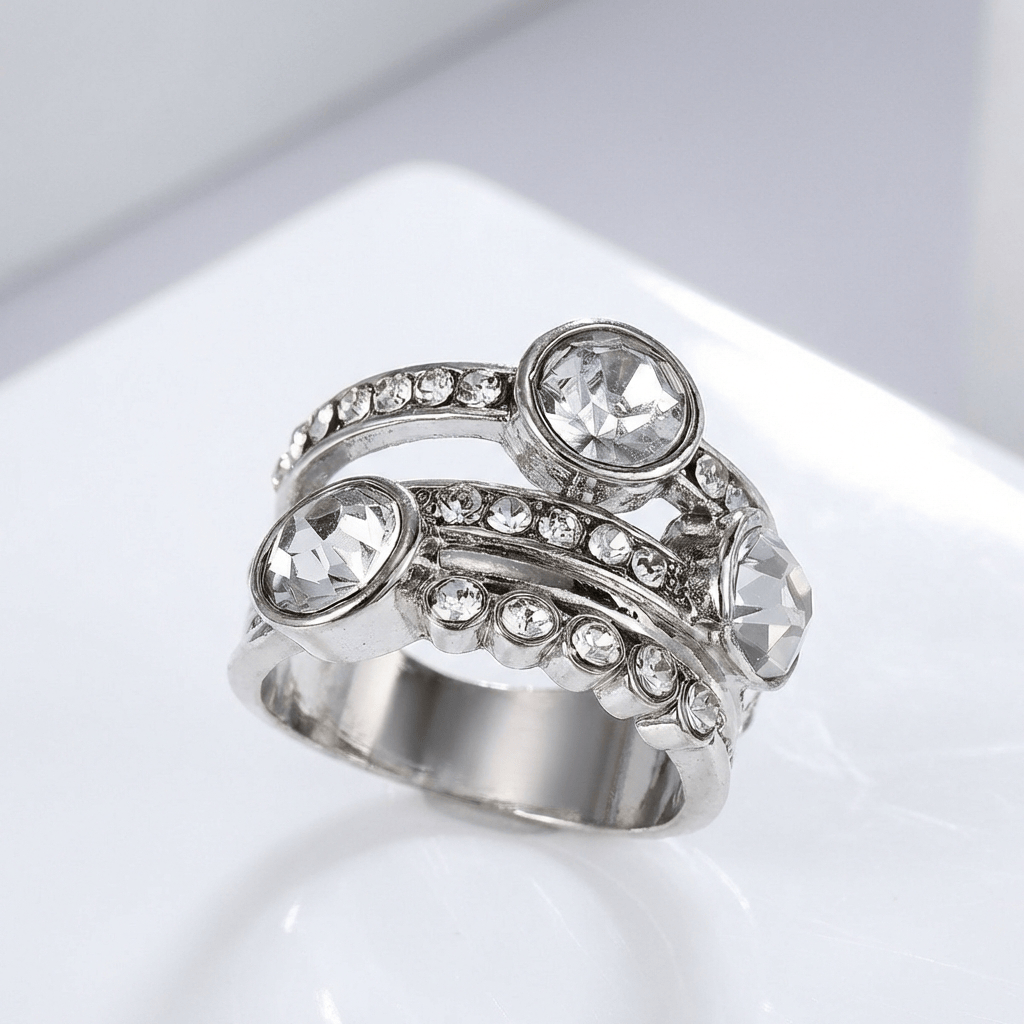 Anillo Plateado
