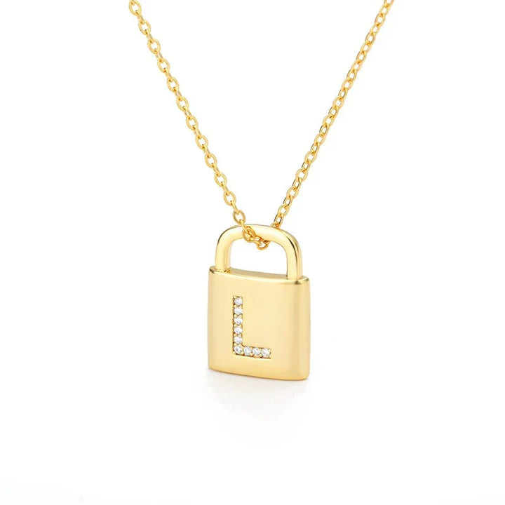 Collar del Candado de Inicial