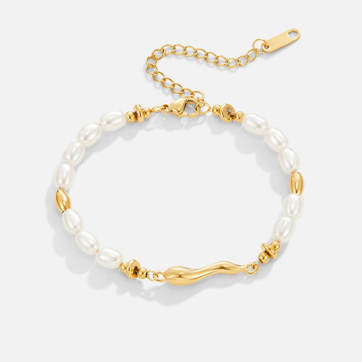 Pulsera de perlas de agua dulce