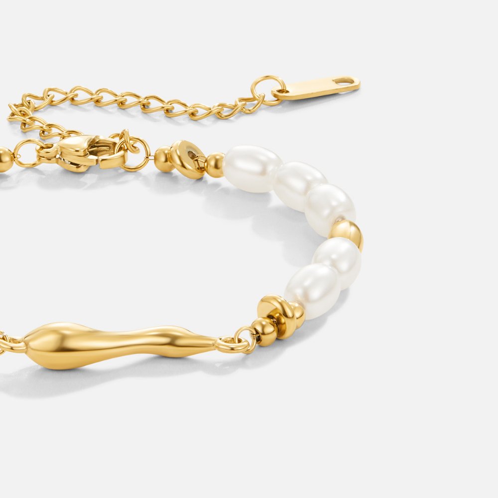 Pulsera de perlas de agua dulce
