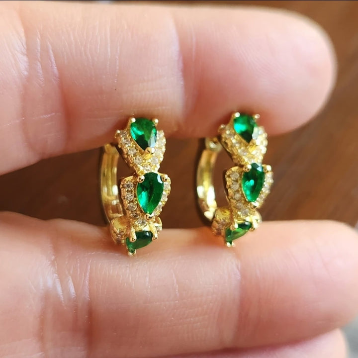 Pendientes Sylvarra Jadelisse Oro