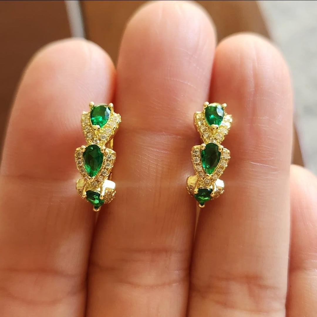 Pendientes Sylvarra Jadelisse Oro