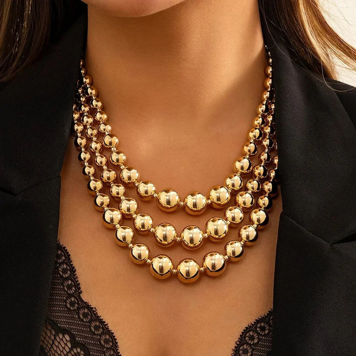 Collar de Capas de Oro Audaz