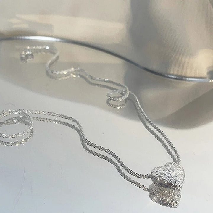 Collar Corazón Grabado