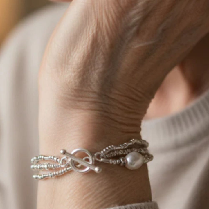 Pack de Pulseras de Perlas
