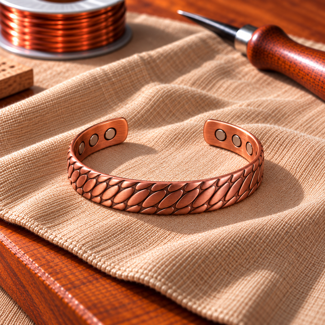 Pulsera de Cobre Serpiente