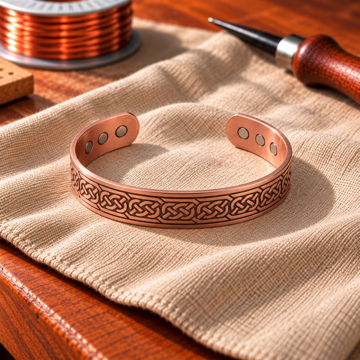 Pulsera de Cobre Nudo