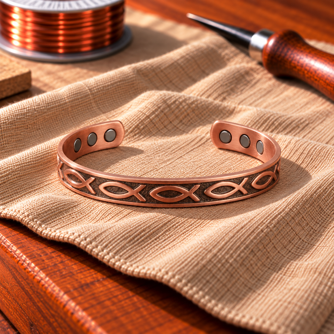 Pulsera de Cobre Pez