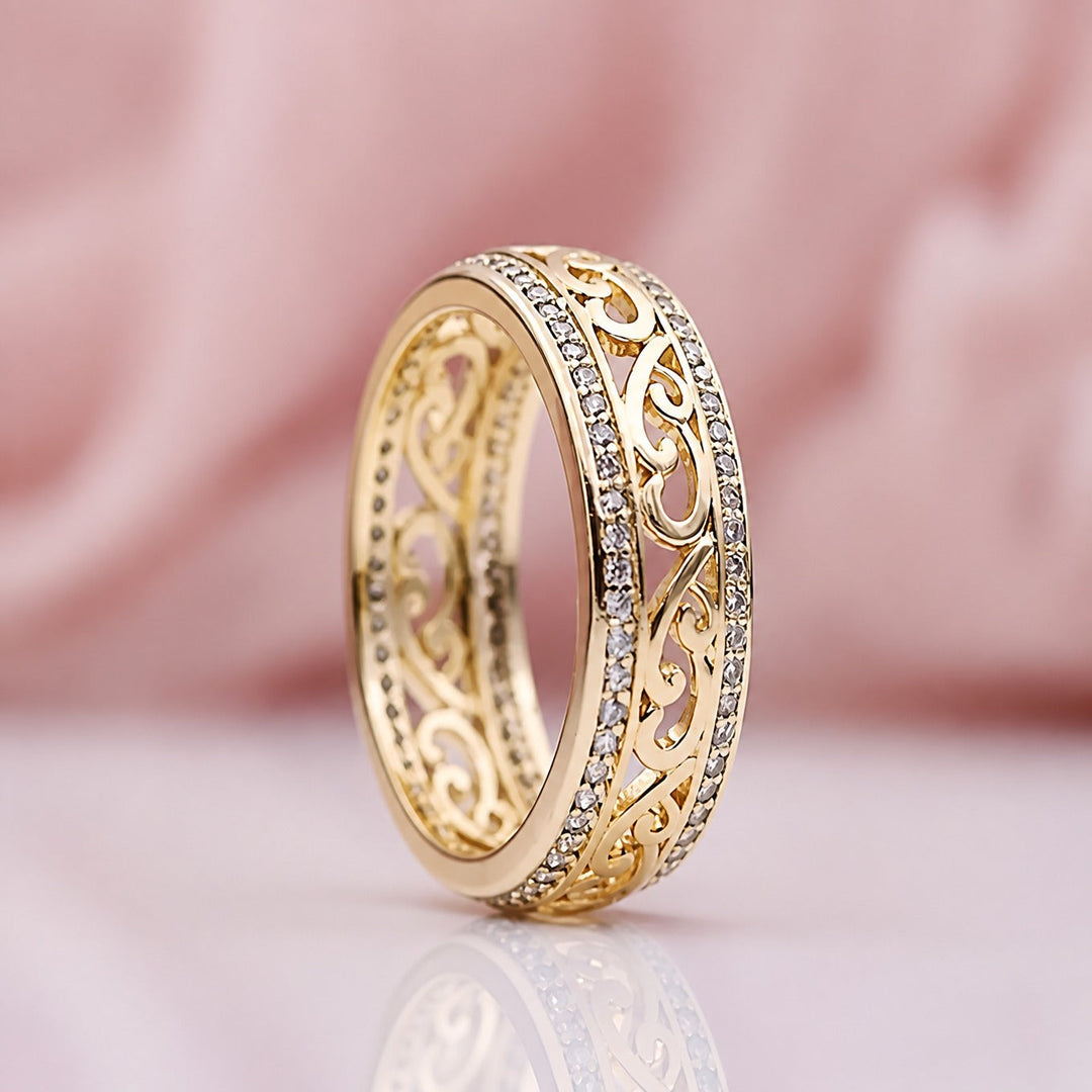 Anillo Arquitectónico Llamativo