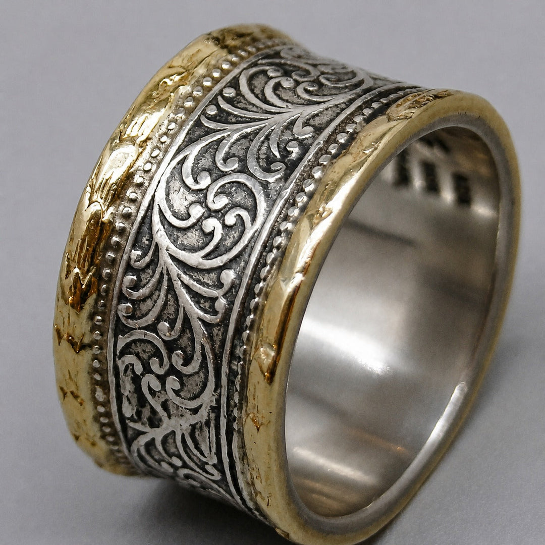 Anillo Bicolor Corona