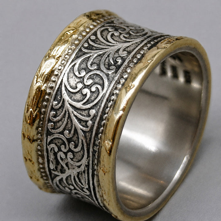 Anillo Bicolor Corona