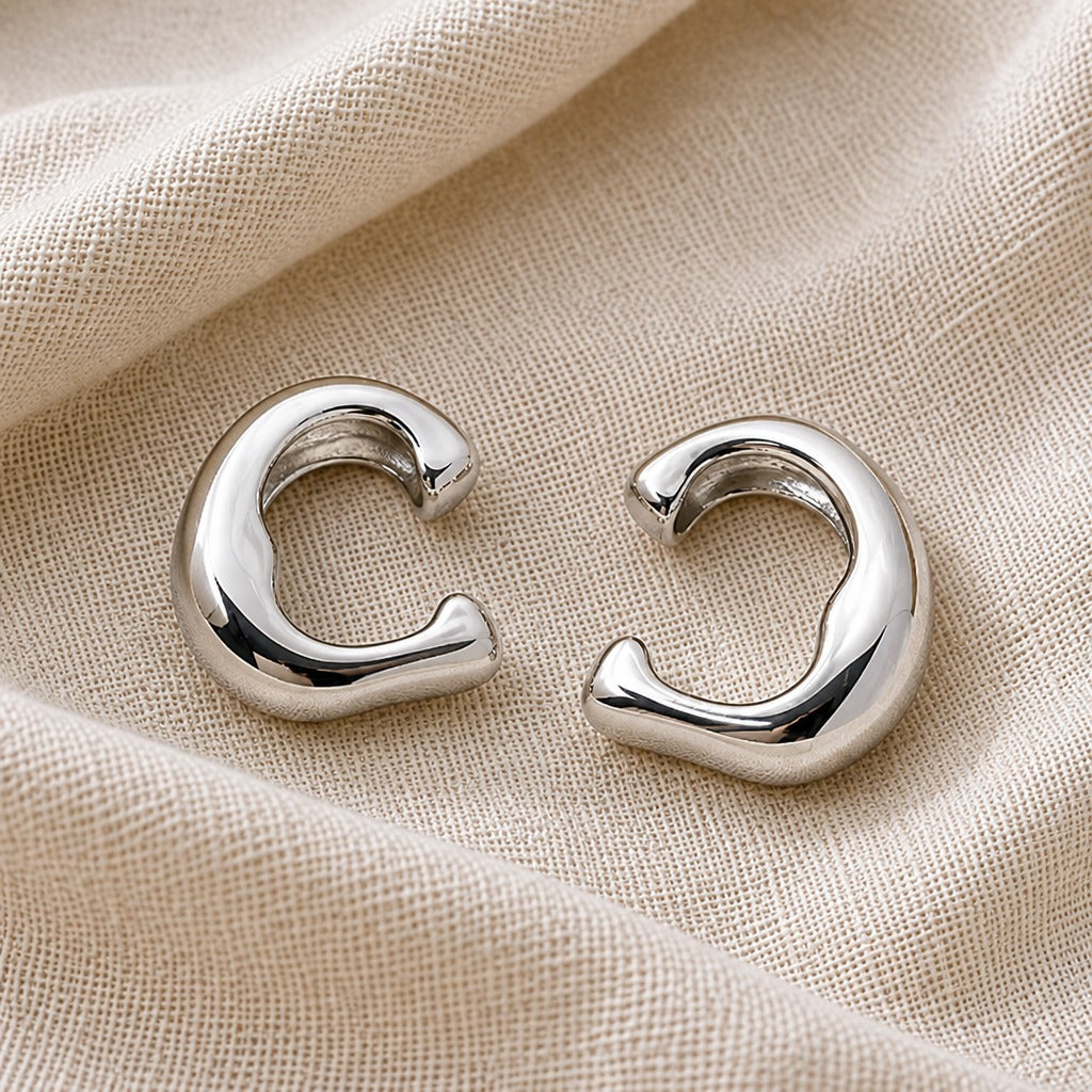 Ear Cuff Pulido Moderno