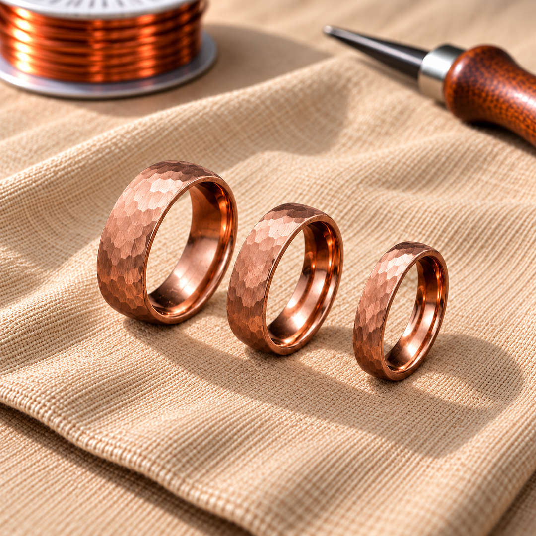 Anillo de Cobre Martillo 2