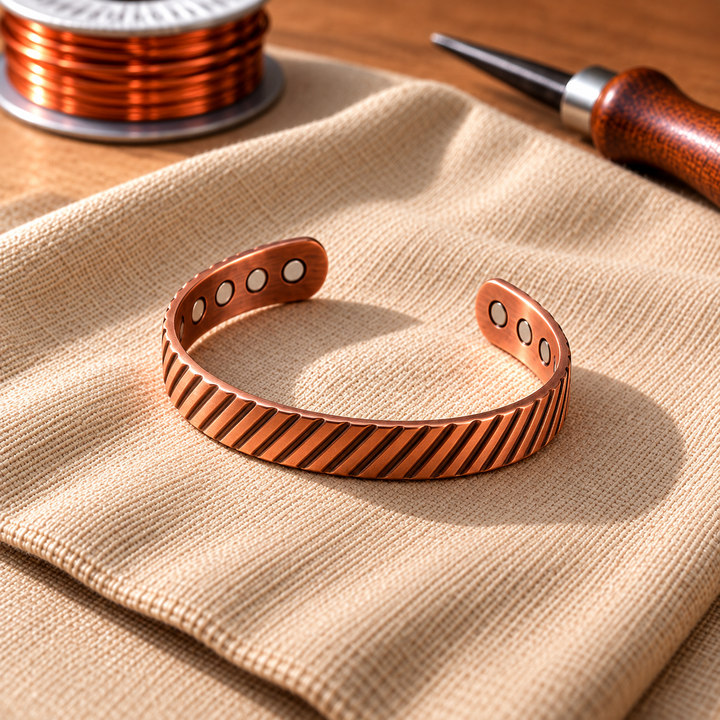 Pulsera de Cobre Lirio