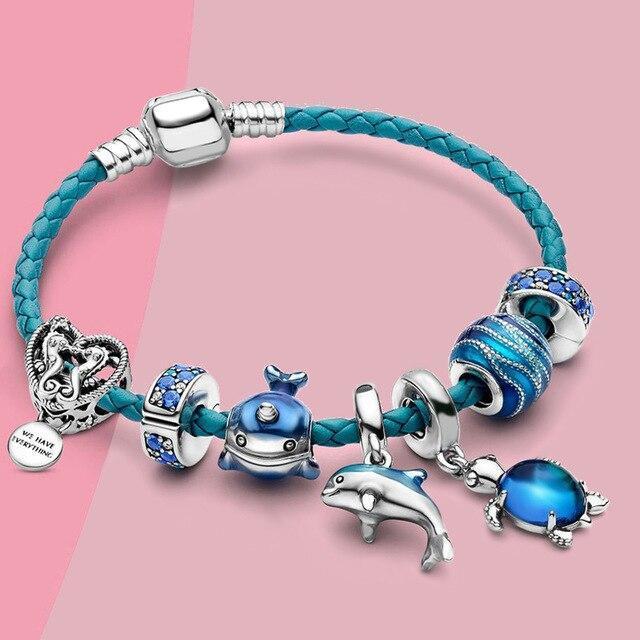 Pulsera Estilo Océano + Charms incluidos