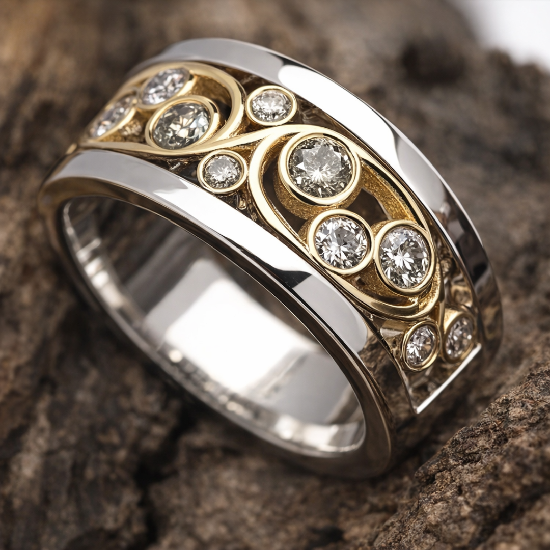Anillo de Hiedra de Oro