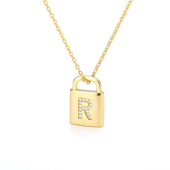 Collar del Candado de Inicial