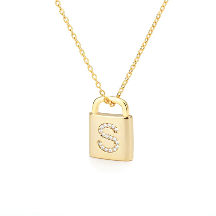 Collar del Candado de Inicial