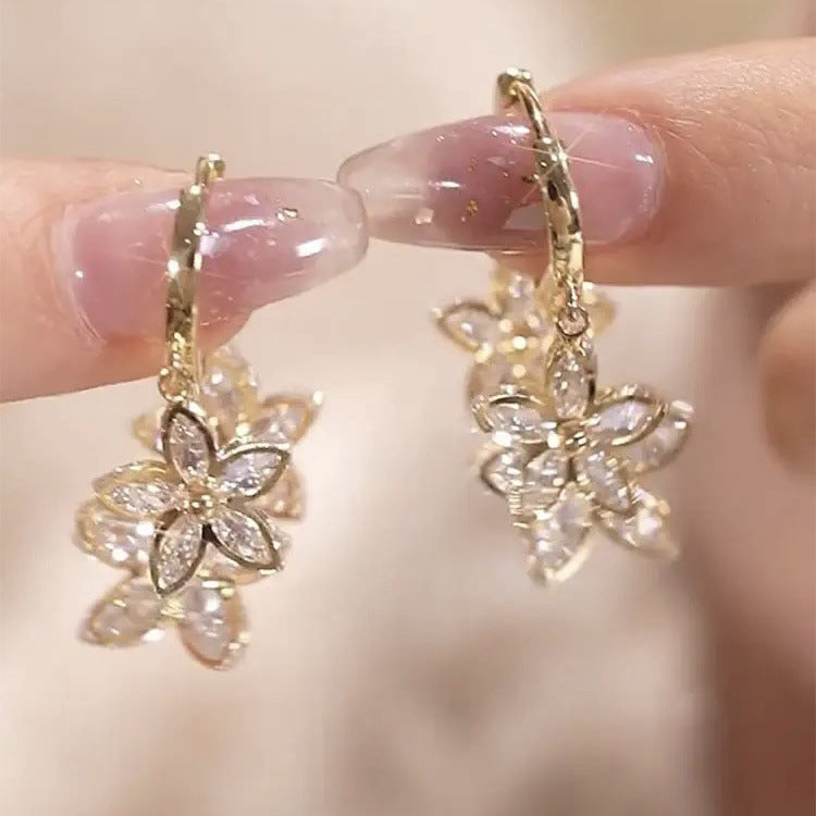 Pendientes creativos Estrella de Primavera