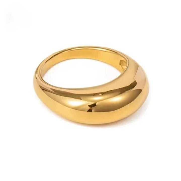 Anillo Arco Dorado Atemporal