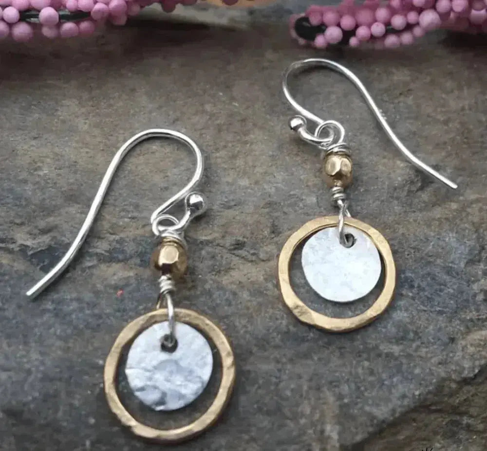 Pendientes Vintage Bicolor