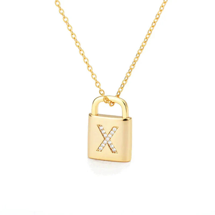 Collar del Candado de Inicial